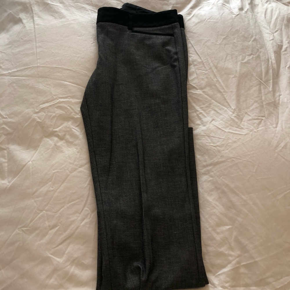 Express Charcoal And Black Columnist Pants.